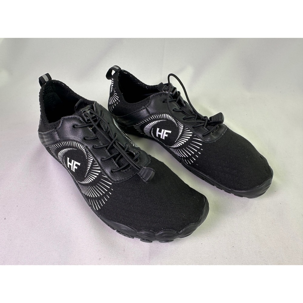 HF Barefoot Shoes Size 42 Men 9 Women 11 Minimalist Water Trail Running Black